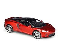 XIYUEYING 01:24 per McLaren GT simulatore di auto sportive in lega modello pressofuso ornamento per finito(Rosso)