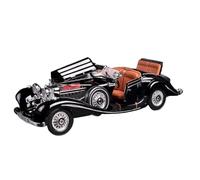 XIYUEYING 1 18 for Mercedes 500K 1936 Kit modello auto d'epoca Veicolo ad alta simulazione for ragazzi Regali for le vacanze Giocattoli(Nero)