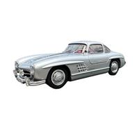 XIYUEYING 1:18 Per 300SL Coupé Argento Interni Rossi Modello In Metallo Auto D'epoca Per Il Regalo Di Compleanno Di Un Amico