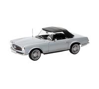 XIYUEYING 1:18 Per Benz 230 SL 1963 Grigio Auto D'epoca Modello Di Auto Materiale Metallico Invia Ad Un Amico Collezione Natalizia
