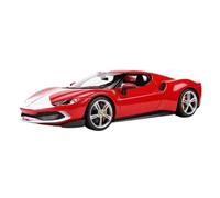 XIYUEYING 1 18 Per Ferrari 296 GTB Lega Simulazione Auto Sportiva Modello Giocattolo Rosso Decorato Scrivania 25CM Collezione Souvenir Adatto Per Uomini E Ragazzi