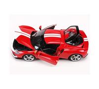 XIYUEYING 1 18 Per Ferrari 296 GTB Lega Simulazione Auto Sportiva Modello Giocattolo Rosso Decorato Scrivania 25CM Collezione Souvenir Adatto Per Uomini E Ragazzi