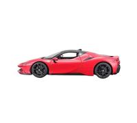 XIYUEYING 1 18 Per Ferrari Sf90 Spider In Lega Di Auto Sportive In Miniatura Ferrari Stradale Christmas Kid Toys Car(Rosso)