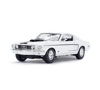 XIYUEYING 1 18 Per Ford Mustang 1968 GT Cobra Jet auto sportiva pressofusione in lega di simulazione statica modello(B)