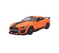 XIYUEYING 1 18 Per Ford Mustang Shelby Gt500 Pressofuso In Lega Modello Di Auto Sportiva Modello Di Auto Giocattolo(Arancia)