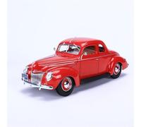 XIYUEYING 1 18 Per Ford Vintage Car 1939 Simulazione Lega Modello Auto Decorato Con Scrivania Rossa Collezione Uomo Ragazzo Giocattolo Souvenir 26CM