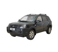 XIYUEYING 1:18 Per Hyundai Tucson Vecchio Suv Lega Di Simulazione Modello Di Auto Souvenir Raccogliere Giocattolo Di Hobby Visualizzazione Statica(Nero)