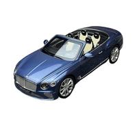 XIYUEYING 1:18 Per Il Modello Di Auto Bentley Continental GT 2018 Invia Ad Un Amico Collezione Statica Per Le Vacanze Con Tetto Scoperto(Blu)