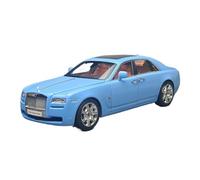 XIYUEYING 1:18 Per La Collezione Di Modelli Di Auto Di Simulazione In Lega Di Auto Rolls-Royce Ghost, Regalo Per Amici E Parenti(Light Blue)