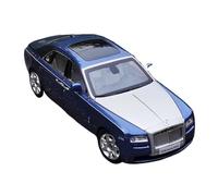 XIYUEYING 1:18 Per La Collezione Di Modelli Di Auto Di Simulazione In Lega Di Auto Rolls-Royce Ghost, Regalo Per Amici E Parenti(Blu)