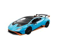 XIYUEYING 1 18 Per Lamborghini Huracan STO Sports Car Modello in lega pressofusa per auto Suono e luce Tirare indietro il giocattolo