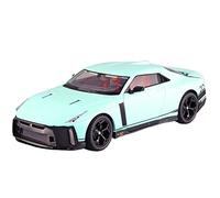 XIYUEYING 1 18 Per Nissan GTR50 Supercar Modello in lega pressofusa con auto giocattolo pull-back suoni e luci(D)