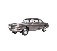XIYUEYING 1:18 Per Peugeot 404 1967 Cabriolt Coupe Modello In Lega Collezione Di Auto Ornamenti Ragazzo Adulto Hobby Souvenir(Gray)
