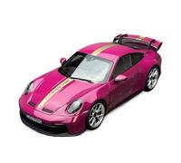 XIYUEYING 1:18 Per Porsche 911 992 GT3 2021 Modello Di Auto Auto Sportiva Modello Di Auto In Metallo Visualizzazione Statica Collezione Natalizia(Rose red)