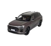 XIYUEYING 1: 18 Per SAIC Q6 2022 Light Edition Off Road SUV In Lega Modello Di Auto Emulazione Collezione Di Automobili(Brown)