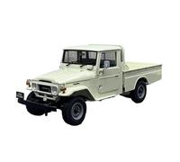XIYUEYING 1:18 Per Toyota Land Cruiser LC40 Pick-up Land Cruiser Fuoristrada Modello Di Auto Raccolta Display Statico(White)