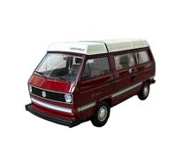 XIYUEYING 1 18 Per VW T3a Camper Camping Bus Lega Van Lega Modello Di Auto Emulazione Collezione Display Giocattolo