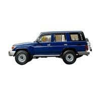 XIYUEYING 1:18 Toyota Land Cruiser 76 2017 LC76 SUV Collezione Di Modelli Di Auto Regalo Ad Amici E Parenti 870101(870101 Blue)