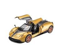XIYUEYING 1:22 Per Pagani Huayra Dinastia Pressofuso In Lega Super Modello Di Auto Classica Ala Di Gabbiano Porta Colection Ornamento(Oro)
