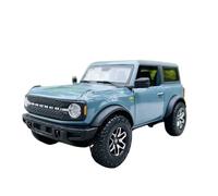 XIYUEYING 1 24 for il nuovo lancio del modello di auto Ford Bronco 2021, kit di modelli di veicoli ad alta simulazione for ragazzi, regali for le vacanze, giocattoli(verde)