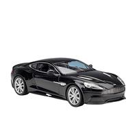 XIYUEYING 1 24 Per Aston Martin Vanquish Sports Car Metallo pressofuso Model Car Ornamenti per auto in miniatura(Nero)