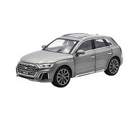 XIYUEYING 1:24 Per Audi Q5 SUV in lega pressofusa modello di auto ad alta simulazione suono e luce macchinina completamente aperta(Gray)