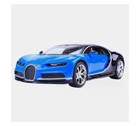 XIYUEYING 1 24 Per Bugatti Chiron Modello Pressofuso In Lega Modello Di Auto Giocattolo Di Simulazione Da Collezione Ragazzo Adulto Souvenir(Blu)