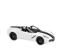 XIYUEYING 1:24 Per Chevrolet Corvette Stingray 2014 Simulazione Lega Finita Modello di Auto Collezione Adatta(B)