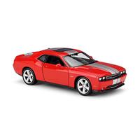 XIYUEYING 1 24 Per DODGE Challenger SRT Simulator 2012 Replica in lega di auto pressofusa modello finito(Rosso)