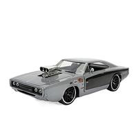 XIYUEYING 1:24 Per Dodge Charger R/T 1970 Muscle Car Alta Simulazione Pressofusione In Lega Model Car Collection(Argento)