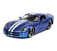 XIYUEYING 1 24 Per Dodge Viper SRT10 Alta simulazione Modello di auto da corsa in lega Fonde sotto pressione Modello di veicoli per auto(A)