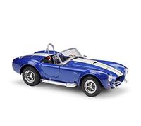XIYUEYING 1 24 Per Ford Shelby Cobra 427 SC 1965 Retro Auto Pressofusione In Lega Modello In Miniatura Decorazione Auto(Blu)