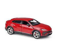 XIYUEYING 1 24 Per la decorazione dell'ornamento dell'automobile del modello statico della pressofusione dell'automobile della miniatura della lega di Lamborghini Urus(Rosso)