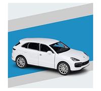 XIYUEYING 1 24 Per la porta pressofusa in lega Porsche cayenne Turbo è possibile aprire un'auto giocattolo modello di simulazione(White)