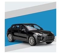 XIYUEYING 1 24 Per la porta pressofusa in lega Porsche Macan Turbo è possibile aprire un'auto giocattolo modello di simulazione(Nero)
