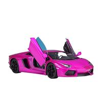 XIYUEYING 1:24 Per Lamborghini Aventador LP700-4 modello di auto sportiva in lega finito giocattolo modello di auto pressofuso(Purple)