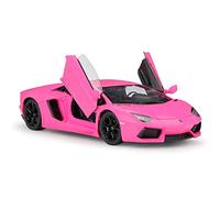 XIYUEYING 1:24 Per Lamborghini Aventador LP700-4 modello di auto sportiva in lega finito giocattolo modello di auto pressofuso(Rosa)