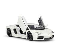 XIYUEYING 1:24 Per Lamborghini Aventador LP700-4 modello di auto sportiva in lega finito giocattolo modello di auto pressofuso(White)