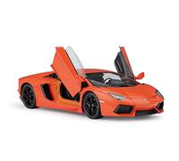 XIYUEYING 1:24 Per Lamborghini Aventador LP700-4 modello di auto sportiva in lega finito giocattolo modello di auto pressofuso(Arancia)