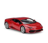 XIYUEYING 1 24 Per Lamborghini Huracan LP610-4 Racing Sports Car Metallo pressofuso in miniatura Model Toy(Rosso)