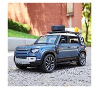 XIYUEYING 1 24 Per Land Rover Defender 2022 SUV in lega pressofusione modello di auto replica giocattolo finito(Blu)