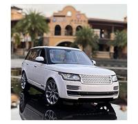 XIYUEYING 1:24 per Land Rover Range Rover SUV in lega pressofusa finito modello di auto giocattolo fuoristrada in scala(White)