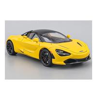 XIYUEYING 1 24 Per McLaren 720S 2017 Modello di auto sportiva Lega decorata Ragazzi e ragazze Collezione di giocattoli Collezione commemorativa Display 8 pollici(Yellow)