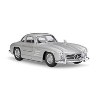 XIYUEYING 1 24 Per Mercedes-Benz 300 SL in lega pressofusa modello di auto replica ornamento per in miniatura(White)