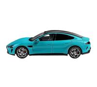 XIYUEYING 1 24 Per Mi SU7 Modello di auto in lega 21CM Decorato Scrivania Collezione di fascia alta Espositore Souvenir Ragazzi Uomo Regalo Blu