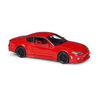 XIYUEYING 1 24 Per Nissan Silvia S-15 Auto sportiva in lega Replica auto pressofusa modello statico auto in miniatura(Rosso)