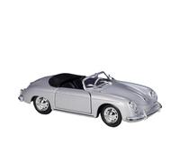 XIYUEYING 1:24 Per Porsche 356A Speedster Pressofuso Classico Modello Di Auto Sportiva In Lega Alta Simulazione Giocattoli Per Bambini(Argento)