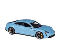 XIYUEYING 1 24 Per Porsche Taycan Turbo S Sports Car Lega pressofusa Modello di auto Giocattoli per in miniatura(Blu)