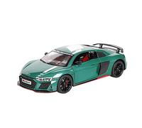 XIYUEYING 1 24 Per R8 V10 Modello in lega di auto Veicolo in miniatura Suono e luce Tirare indietro le macchinine(verde)