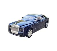 XIYUEYING 1:24 Per Rolls Royce Sweptail Fonde Sotto Pressione In Lega Modello Di Auto Simulazione Suono Luce Collezione Giocattolo Per Bambini(Blu)